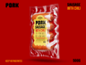 4 Sausages Pack 3D mockup. Create presentations using Online Mockup Generator.
