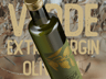 Olive Oil Bottle 3D mockup. Create presentations using Online Mockup Generator.