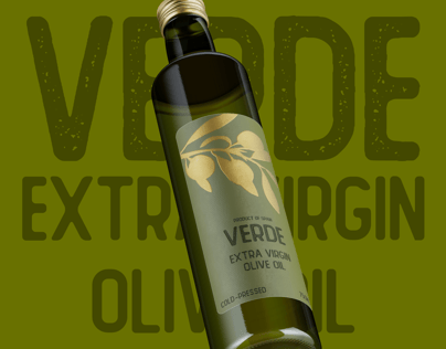 Olive Oil Bottle 3D mockup. Create presentations using Online Mockup Generator.