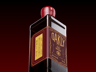 Bottle 3D mockup. Create presentations using Online Mockup Generator.