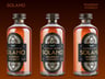 Bottle 3D mockup. Create presentations using Online Mockup Generator.