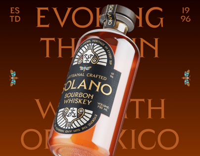 Bottle 3D mockup. Create presentations using Online Mockup Generator.
