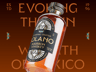Bottle 3D mockup. Create presentations using Online Mockup Generator.
