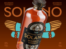 Bottle 3D mockup. Create presentations using Online Mockup Generator.