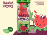 ProVisual — Watermelon Popsicle Ice Cream Package 3D mockup