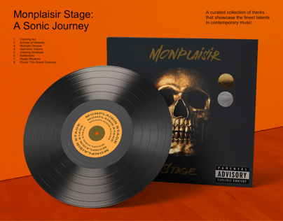 ProVisual — Vinyl Record Mockup 3D mockup