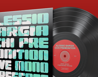 Vinyl Record 3D mockup. Create presentations using Online Mockup Generator.