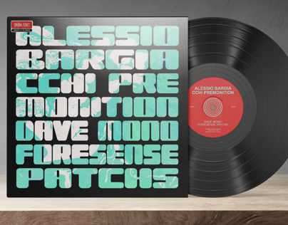 Vinyl Record 3D mockup. Create presentations using Online Mockup Generator.