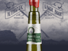 Bottle 3D mockup. Create presentations using Online Mockup Generator.