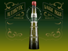 Bottle 3D mockup. Create presentations using Online Mockup Generator.
