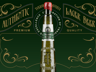 Bottle 3D mockup. Create presentations using Online Mockup Generator.