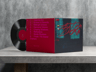 Vinyl Record 3D mockup. Create presentations using Online Mockup Generator.