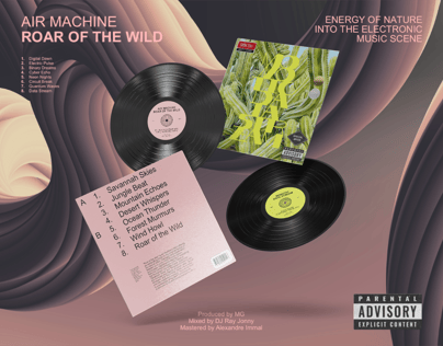 ProVisual — Vinyl Record Mockup 3D mockup