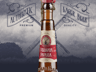 Bottle 3D mockup. Create presentations using Online Mockup Generator.