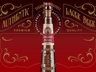 Bottle 3D mockup. Create presentations using Online Mockup Generator.