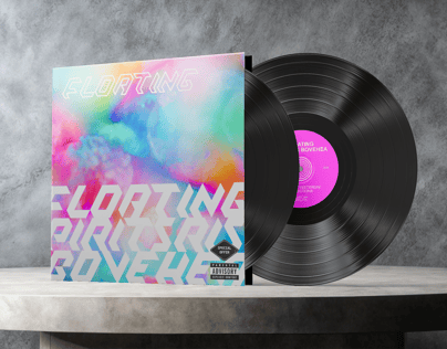 ProVisual — Vinyl Record Mockup 3D mockup