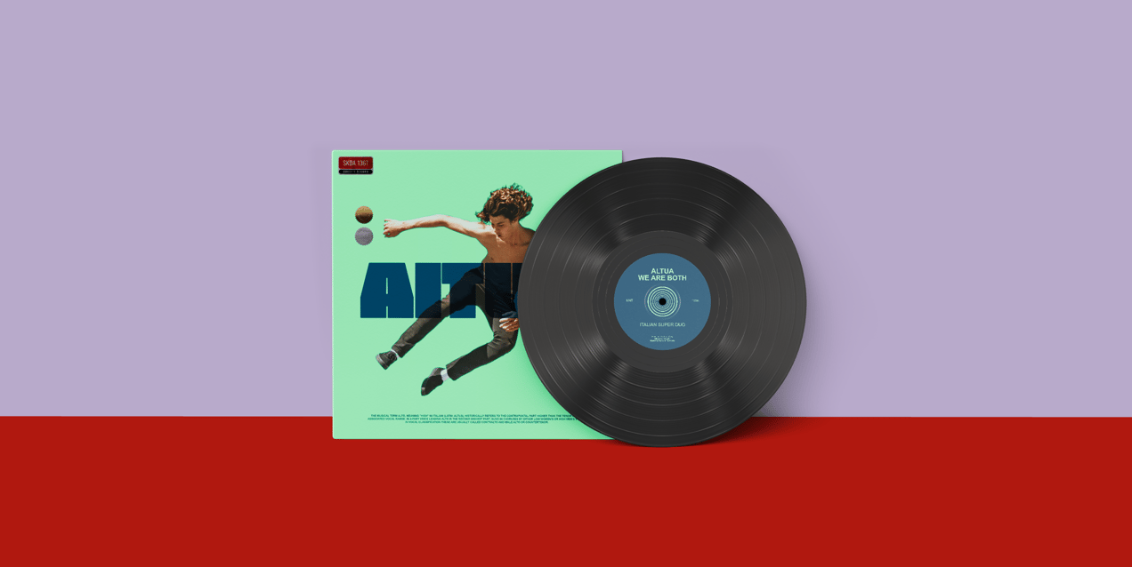 ProVisual — Vinyl Record Mockup 3D mockup
