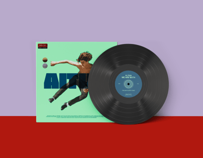 ProVisual — Vinyl Record Mockup 3D mockup