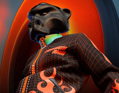 ProVisual — Monkey Man 3D mockup