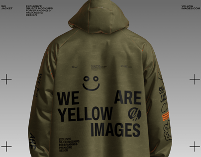 ProVisual —  Ski Jacket 3D mockup and 3D model - create your perfect project online