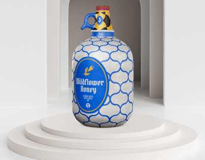ProVisual —  Ceramic Bottle with Plastic Cap 3D mockup and 3D model - create your perfect project online