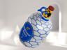 ProVisual —  Ceramic Bottle with Plastic Cap 3D mockup and 3D model - create your perfect project online