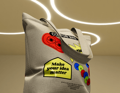 ProVisual — Canvas Bag 3D mockup