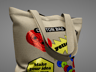 ProVisual —  Canvas Bag 3D mockup and 3D model -  explore every detail online now