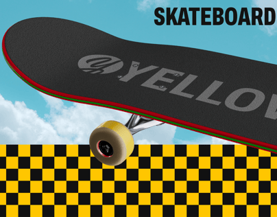 ProVisual — Skateboard 3D mockup and 3D model - visualize online