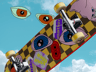 ProVisual — Skateboard 3D mockup and 3D model - visualize online