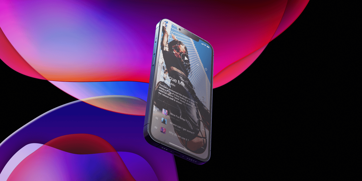 ProVisual — iPhone 13 Pro 3D mockup and 3D model - create your perfect project online