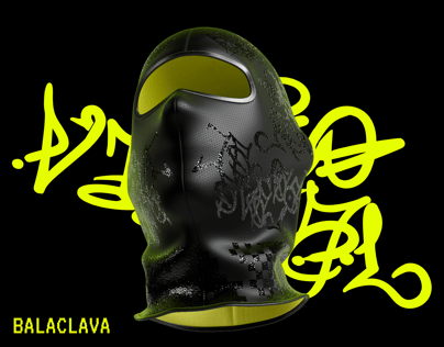 ProVisual — Ski Mask Balaclava 3D Mockup 3D mockup