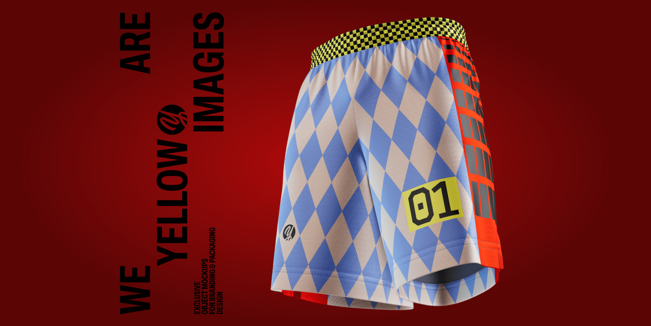 ProVisual —  Soccer Shorts 3D mockup and 3D model - customize online now