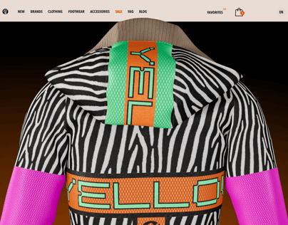 ProVisual —  Women's Hoodie 3D mockup and 3D model - see every detail and customize online