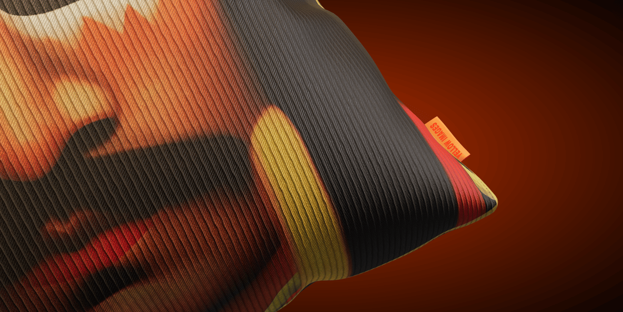 ProVisual — Square Couch Pillow 3D mockup and 3D model - explore every detail now
