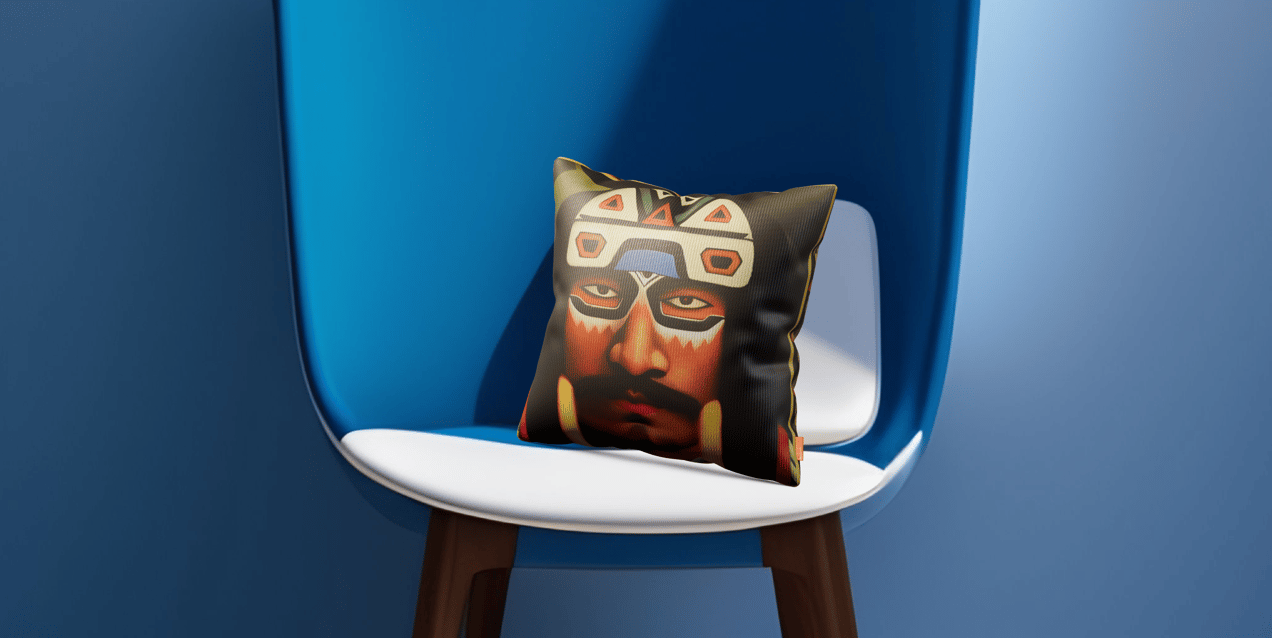 ProVisual — Square Couch Pillow 3D mockup and 3D model - explore every detail now