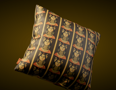 ProVisual — Square Couch Pillow 3D mockup and 3D model - explore every detail now