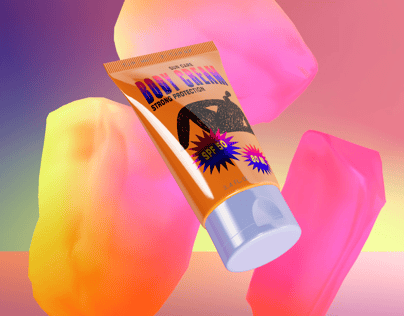 ProVisual —  80ml Cosmetic Tube 3D mockup and 3D model - see every detail and customize online