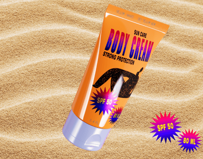 ProVisual —  80ml Cosmetic Tube 3D mockup and 3D model - see every detail and customize online