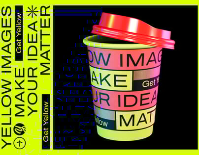 ProVisual — Half Opened Coffee Cup 3D mockup
