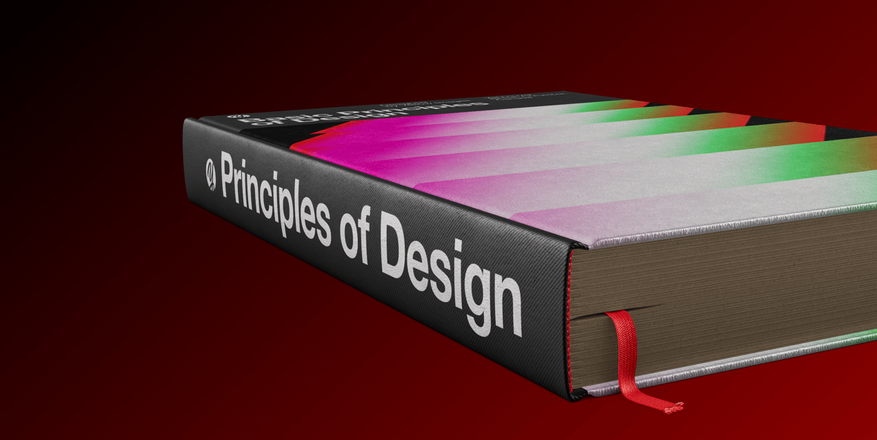 ProVisual — Hardcover Book with Bookmark 3D mockup and 3D model - customize online