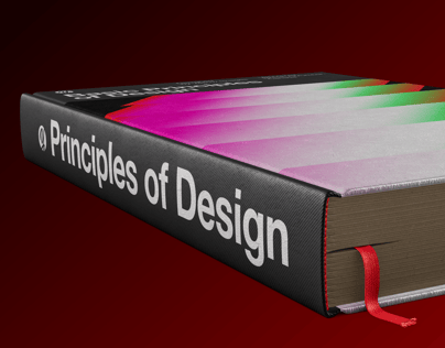 ProVisual — Hardcover Book with Bookmark 3D mockup and 3D model - customize online