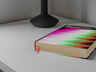 ProVisual — Hardcover Book with Bookmark 3D mockup and 3D model - customize online