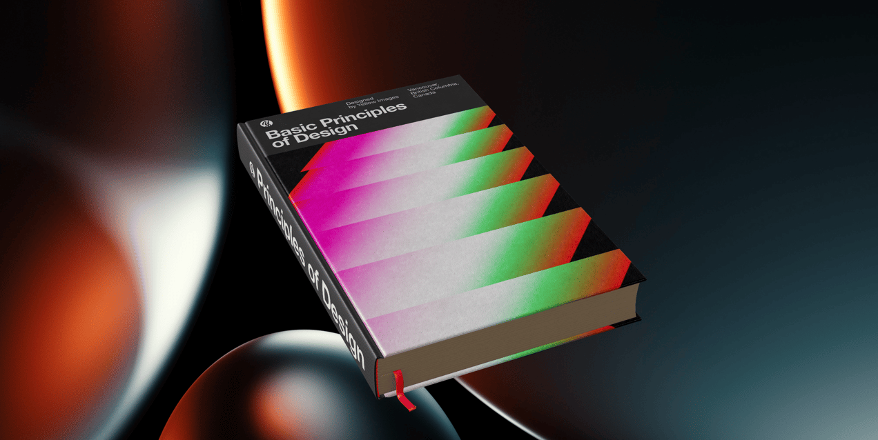 ProVisual — Hardcover Book with Bookmark 3D mockup