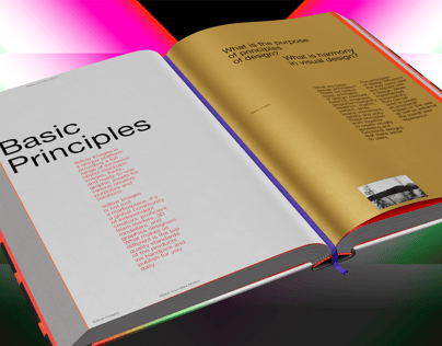 ProVisual — Opened Hardcover Book with Bookmark 3D mockup and 3D model - visualize online