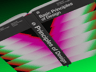 ProVisual — Opened Hardcover Book with Bookmark 3D mockup and 3D model - visualize online