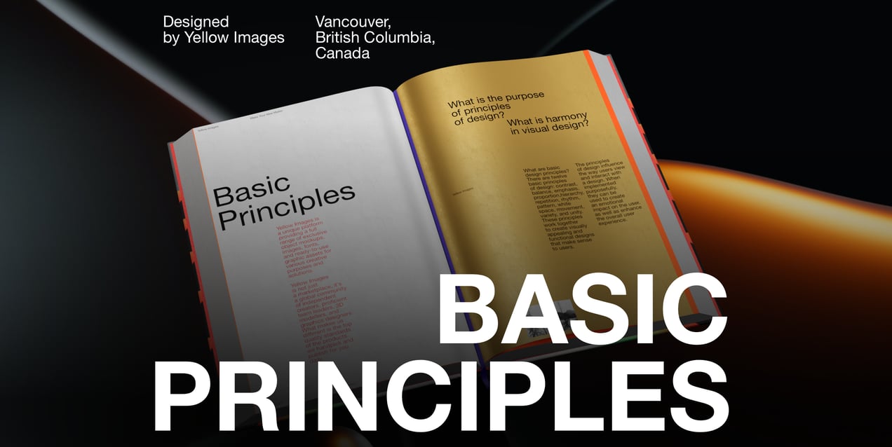 ProVisual — Opened Hardcover Book with Bookmark 3D mockup