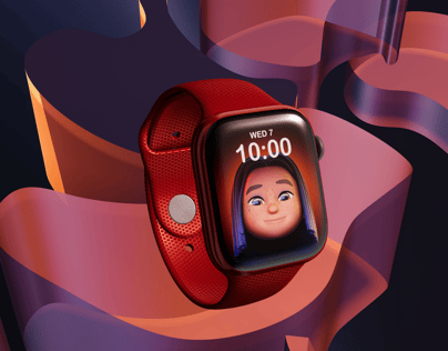 ProVisual —  Apple Watch Series 7 3D mockup and 3D model - create your perfect project online