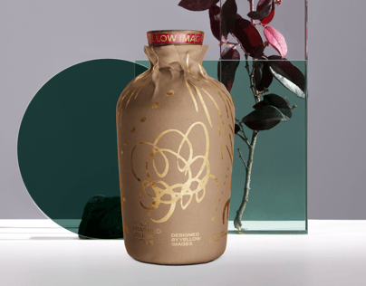 ProVisual —  Liqour Bottle in Paper Wrap 3D mockup and 3D model -  visualize online now