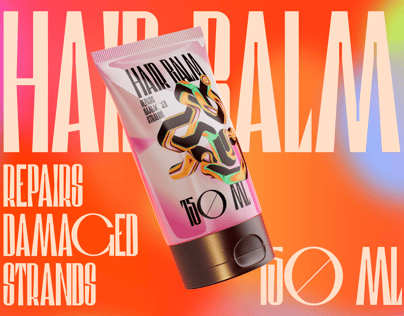 ProVisual — 150ml Cosmetic Tube 3D mockup